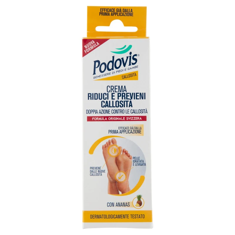 Podovis Callosità Crema Riduci e Previeni Callosità 60 ml