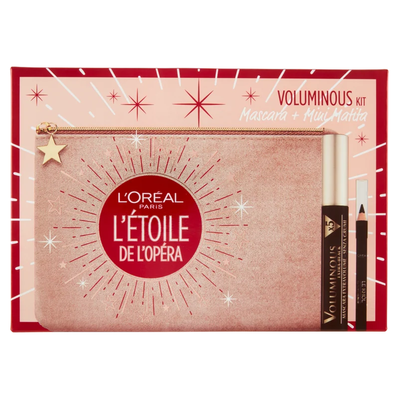 POCHETTE VOLUMINOUS + MINI CRAYON XMAS21