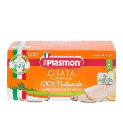 PLASMON OMOGENEIZZATO ORATA 80 G X 2 PEZZI