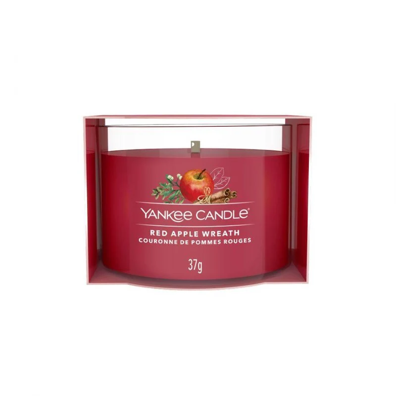 Filled Votive - Red Apple