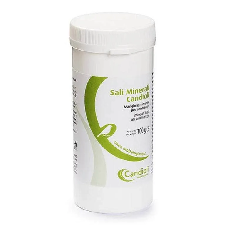 Candioli Sali Minerali Integratore Minerale In Polvere Per Volatili 100g