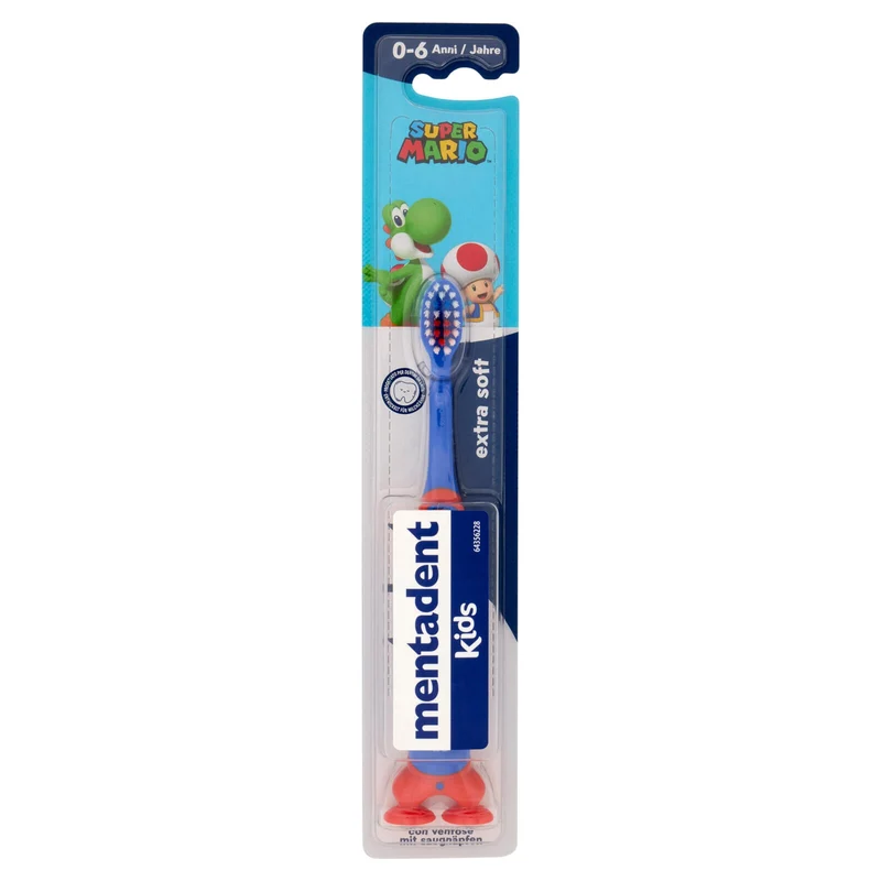 Mentadent Kids 0-6 Anni Super Mario extra soft
