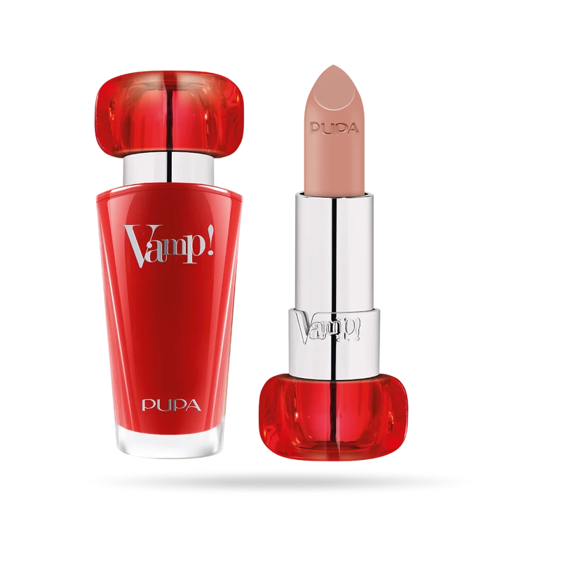Pupa Vamp! Lipstick Rossetto Volumizzante 3,5g Naked Skin 100