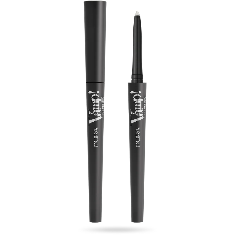 Pupa Vamp! Eye Pencil Matita Waterproof 2 In 1 Eyeliner E Kajal 0.35g White Snow 405