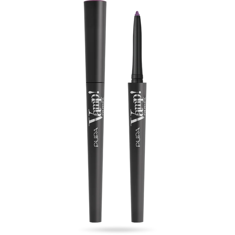 Pupa Vamp! Eye Pencil Matita Waterproof 2 In 1 Eyeliner E Kajal 0.35g Irriverent Violet 104