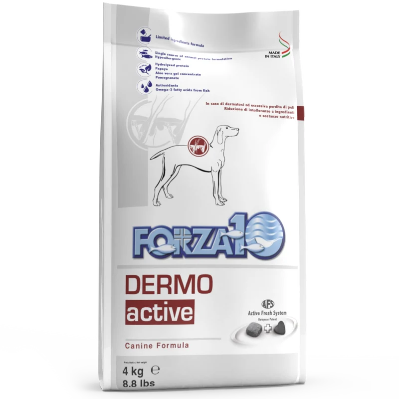 Forza10 Dermo Active Cibo Secco Cani Adulti Sacco 4kg