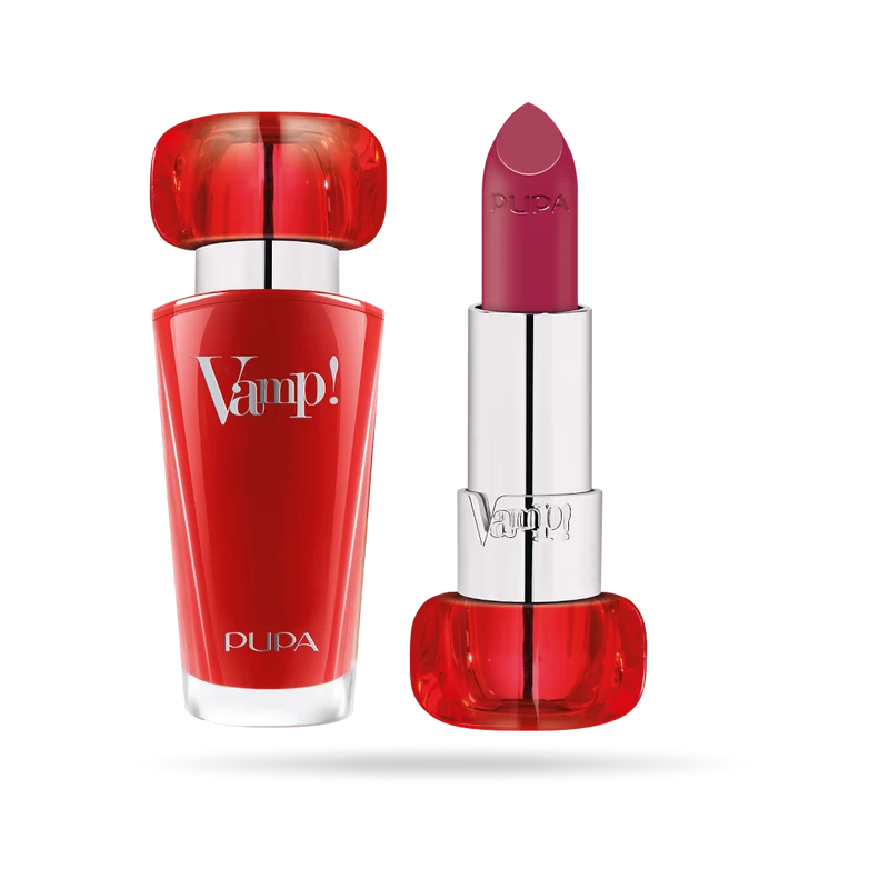 Pupa Vamp! Lipstick Rossetto Volumizzante 3,5g Black Cherry 201