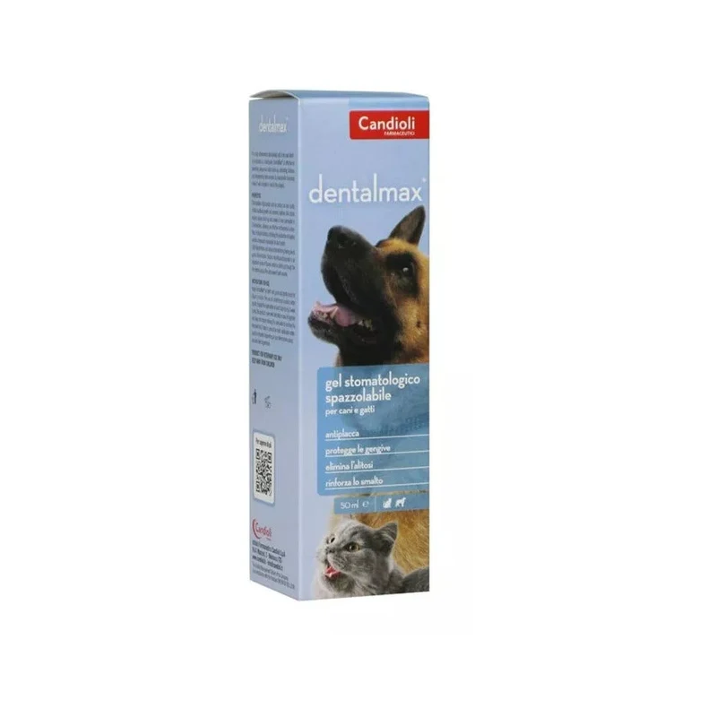 Dentalmax Gel Stomatologico Cani/Gatti 50ml