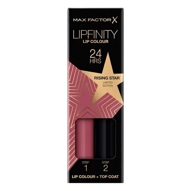 Max Factor Set Labbra Lipfinity Lip Colour Numero 84 Rising Star
