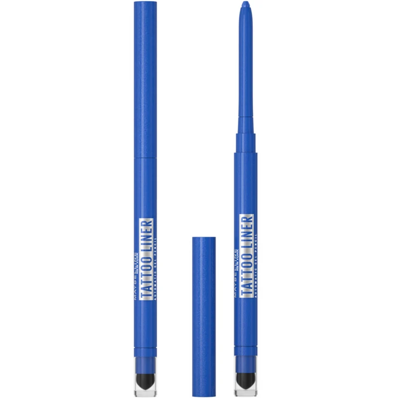 Maybelline - Tattoo Liner Matita In Gel Automatica Con Sfumino - N.70 Sleepless Sapphire