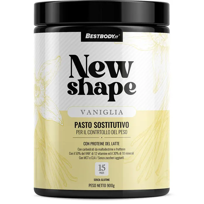 Bestbody New Shape Pasto Sostitutivo 900g Gusto Vaniglia