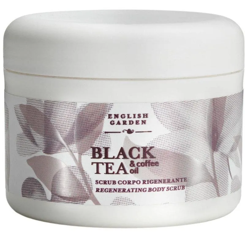 English Garden Black Tea E Coffee Oil Scrub Corpo 250g