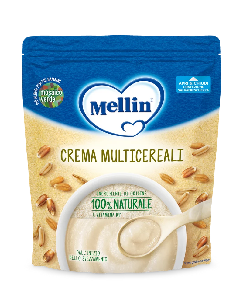 Mellin Crema Multicereali 4M+ 200g