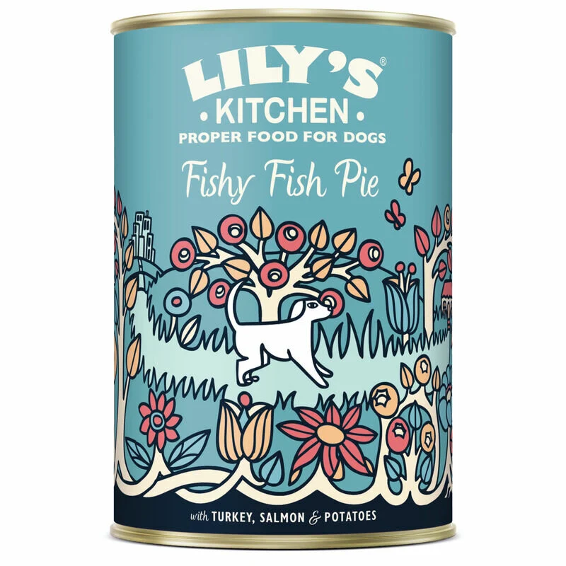 Lily's Kitchen Fishy Fish Pie Adult Dog 400g