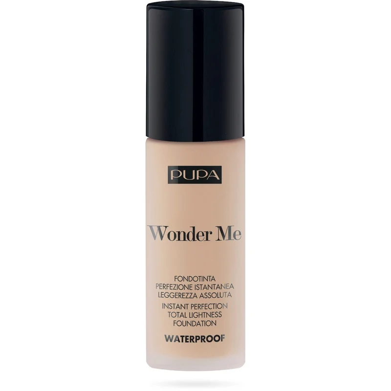 Pupa Wonder Me Fondotinta Fluido Tonalità 020 Light Beige Warm 30ml