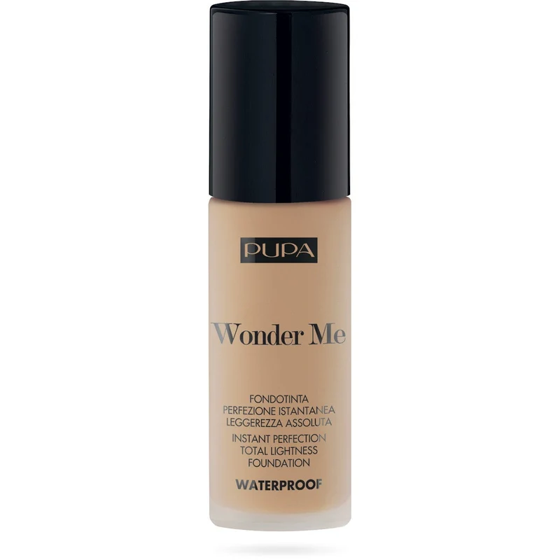 Pupa Wonder Me Fondotinta Fluido Tonalità 050 Deep Sand Warm 30ml