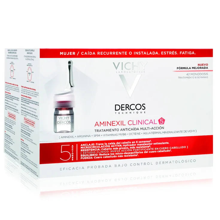 Dercos Technique Aminexil Instensive 5 Donna - 42 fiale