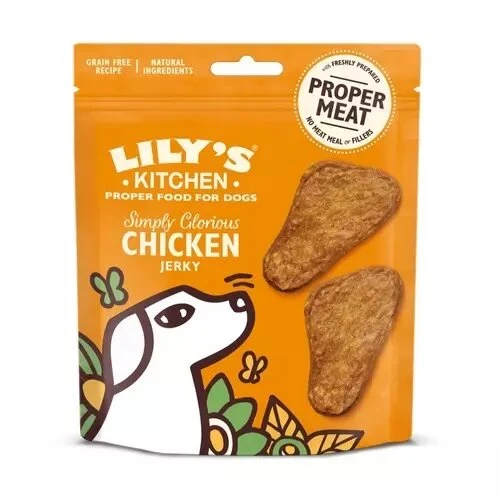 Lily's Kitchen Simply Glorious Chicken Jerky Snacks Dog 70g