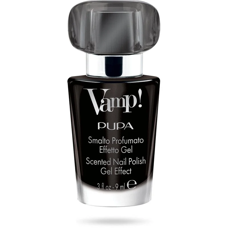 Pupa Vamp! Smalto Profumato Effetto Gel 305 Rock Black