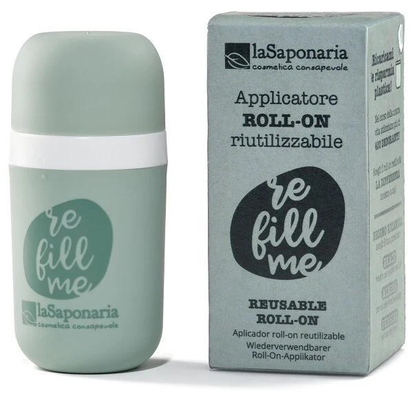 La Saponaria Biodeo Applicatore Roll-On Verde Salvia Refill 70g