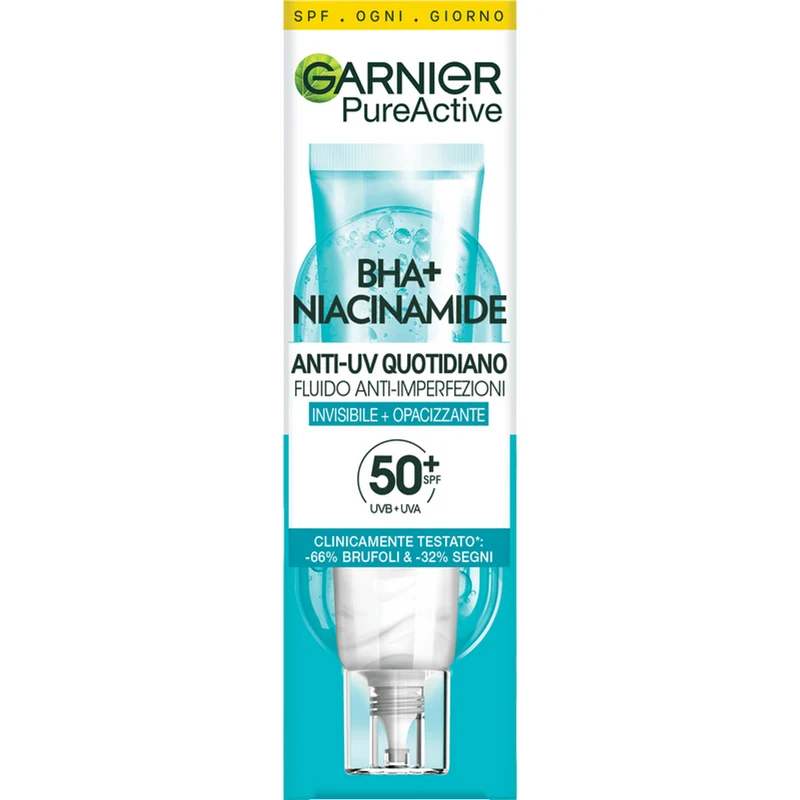 Anti-UV Fluido Quotidiano Anti-Imperfezioni, SPF 50+, 40ml