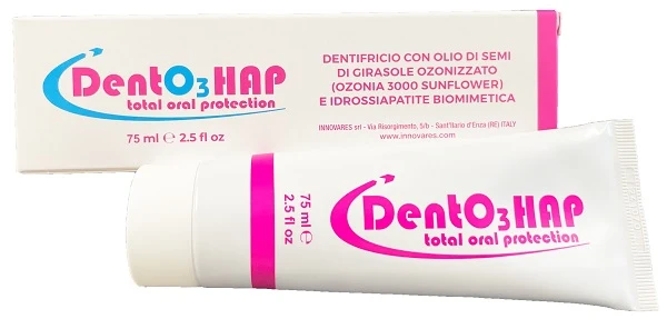 Dento3 hap dentifricio ozono e idrossiapatite 75 ml