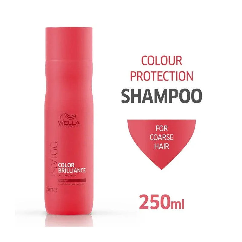 Wella Professionals Invigo Color Brilliance Shampoo Per Capelli Grossi 250ml