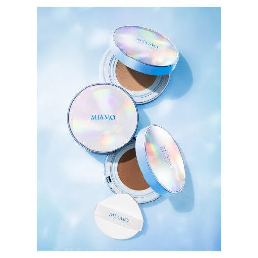 Miamo Second Skin Mesh Cushion Foundation Shade Sand SPF 50 PA+++