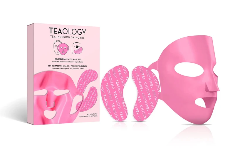Teaology Set Maschera Viso + Patch Occhi Riutilizzabili