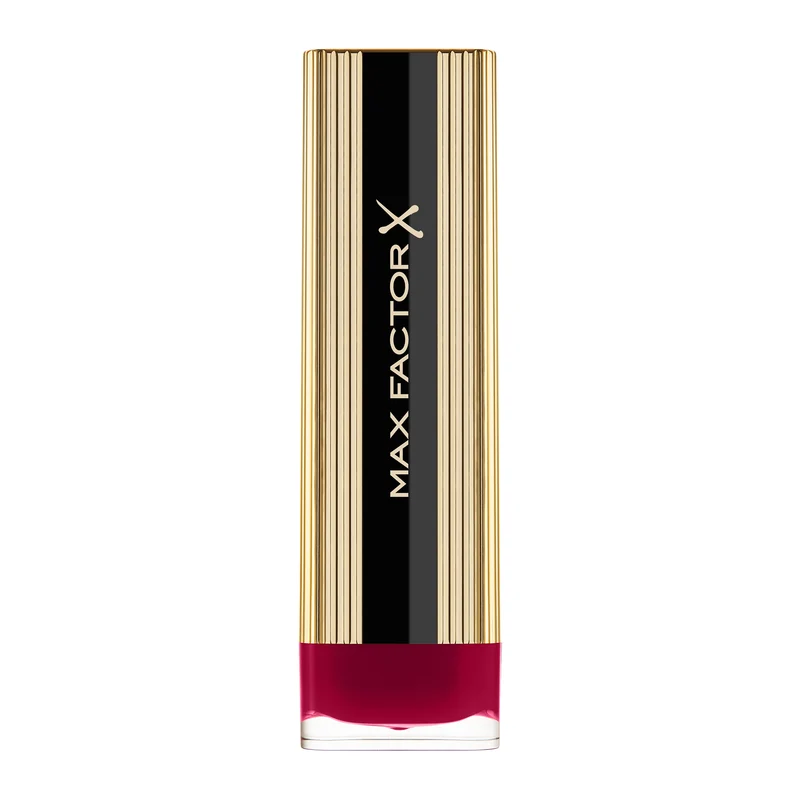Max Factor Rossetto Stick Colour Elixir, Formula Idratante e Volumizzante a Lunga Durata, 080 Chilli, 4 g