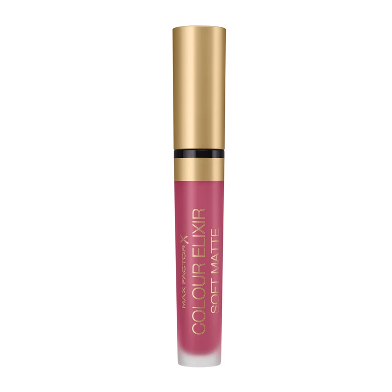Max Factor Colour Elixir Soft Matte, Rossetto Matte Lunga Durata Idratante, 20 Blushing Peony