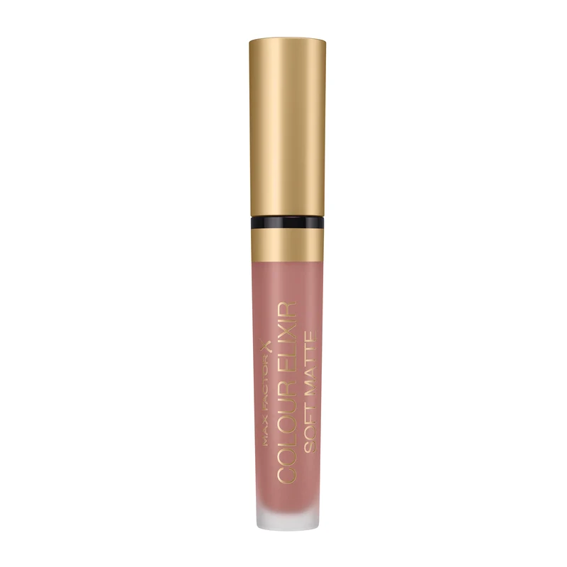 Max Factor Colour Elixir Soft Matte, Rossetto Matte Lunga Durata Idratante, 05 Sand Cloud