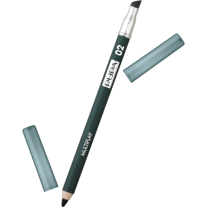 Pupa Multiplay Matita Occhi Triplo Uso 02 Electric Green 1,2g