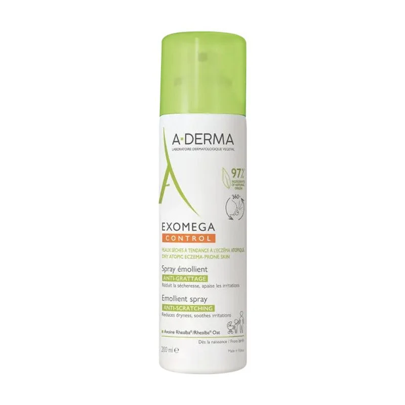 A-Derma Exomega Control Spray Emolliente Anti-Grattage 200ml