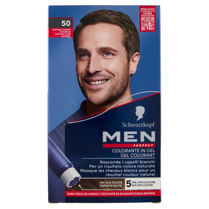 Men Perfect 50 Castano Chiaro Naturale