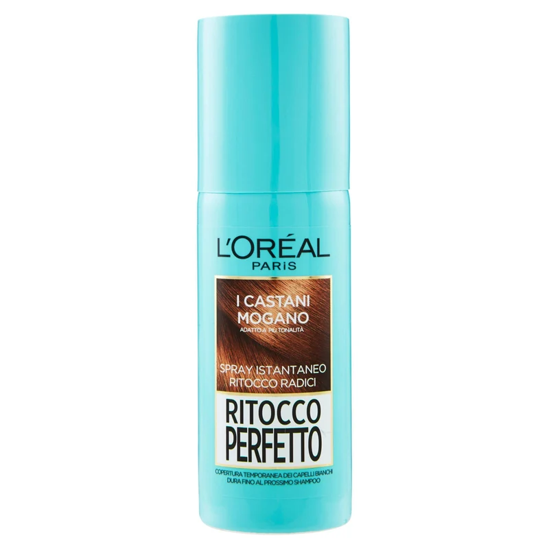 L'Oréal Paris Ritocco Perfetto - Spray istantaneo ritocco radici - 6 Castano Mogano