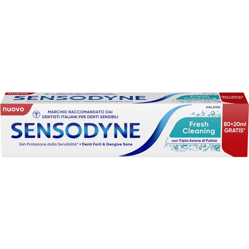 SENSODYNE - Dentifrico Fresh Cleaning - 80 + 20 ml
