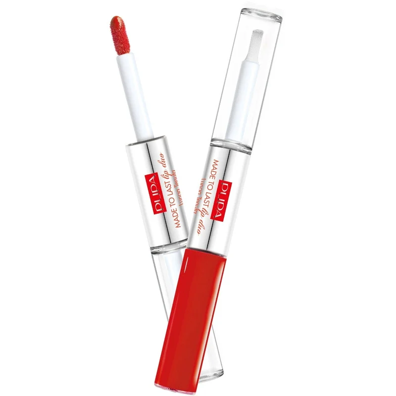Pupa Made To Last Lip Duo Rossetto Liquido 018 Imperial Red 4ml