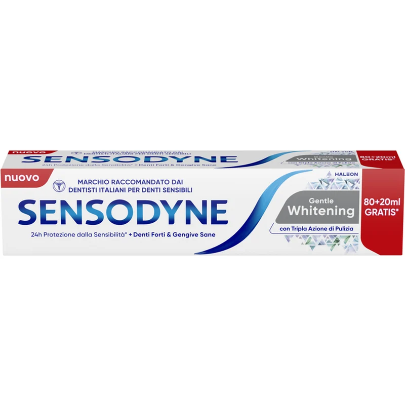 SENSODYNE - Dentifricio Gentle Whitening - 80+20 ml