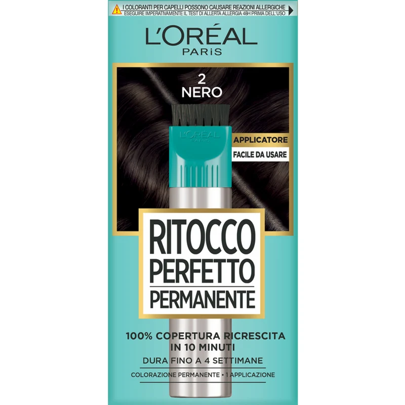 L'OREAL - RitoCCO PERFETTO PERMANENTE CON APPLICATORE - 2 NERO