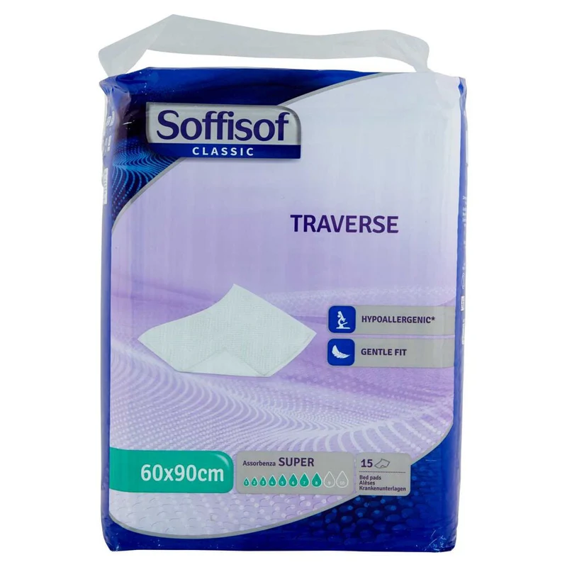 Soffisof - Traversa Assorbente Imbottita Antiscivolo - 60x90 cm
