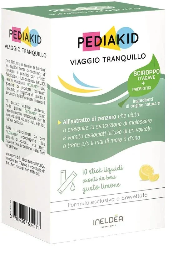 PEDIAKID VIAGGIO TRANQUILLO 10 STICK