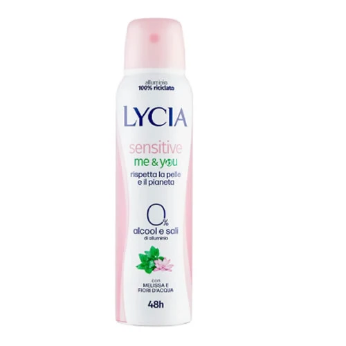 LYCIA SPRAY SENSITIVE ME & YOU NEW 150 ML