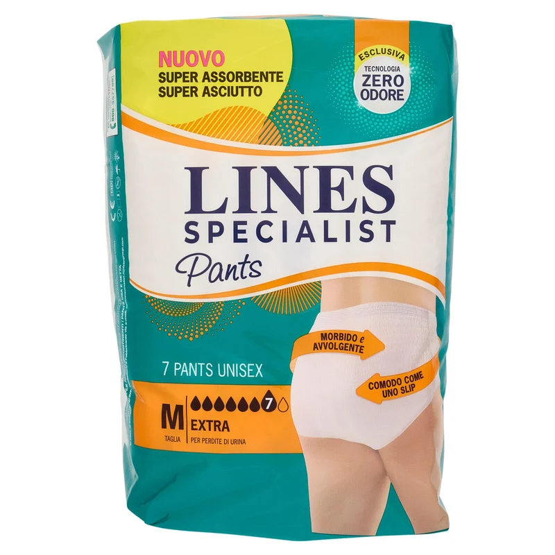 Lines Specialist Pants Unisex Extra Taglia M 7 pz