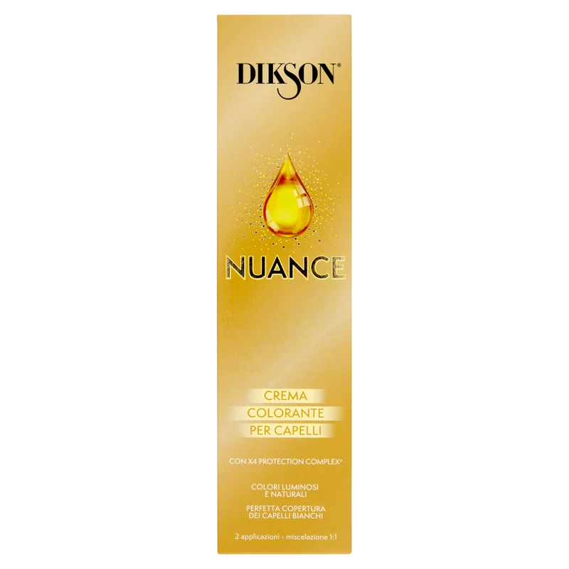 Dikson Nuance Crema Colorante per Capelli 8D - 8.3 Biondo Chiaro Dorato 100 ml