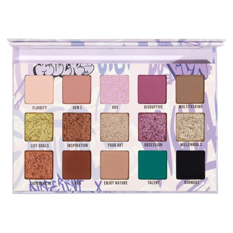 DIFFERENT X - Palette di pigmenti pressati