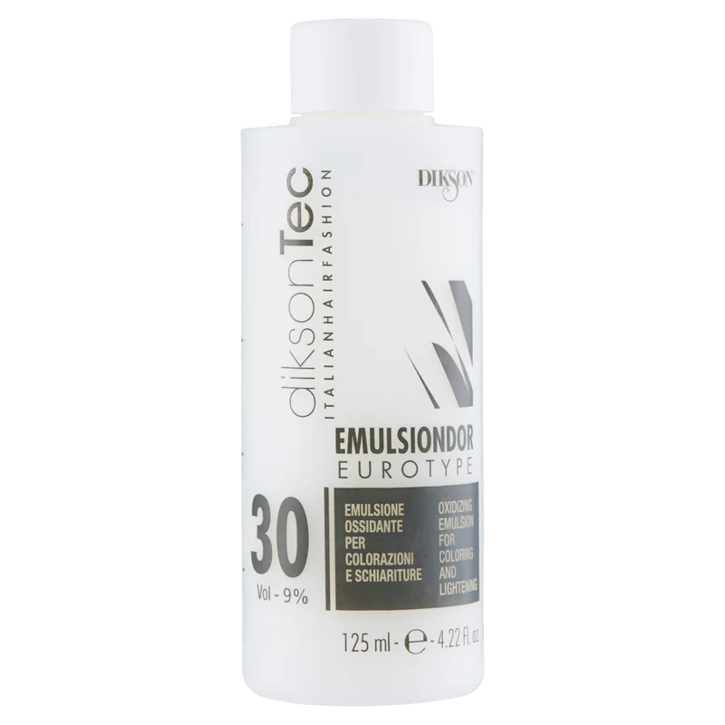 Dikson DiksonTec Emulsiondor - Emulsione Ossidante per Colorazioni e Schiariture 30 Vol - 9% - 125 m