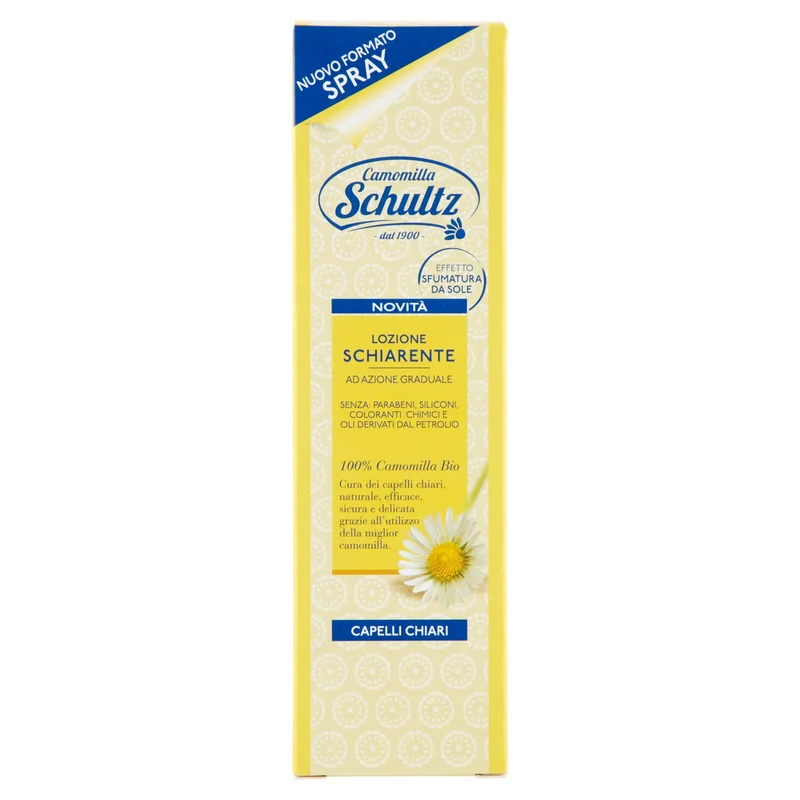 Camomilla Schultz Lozione Schiarente Capelli Chiari 150 ml
