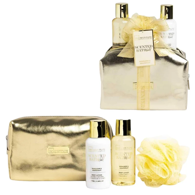 Scented Bath Gold Mini Bath Set
