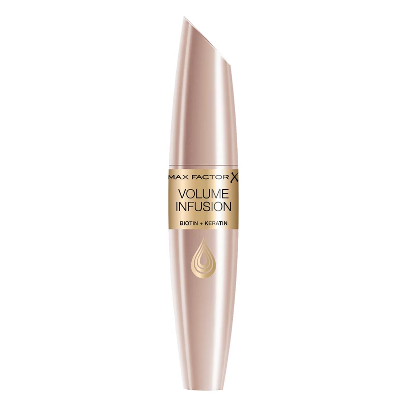 Max Factor Mascara Volumizzante Volume Infusion, Formula Arricchita con Biotina e Keratina, 13 ml, Black Brown